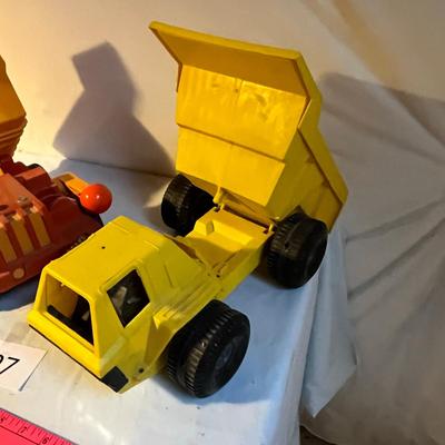 Fisher Price Plastic Dump Trucks