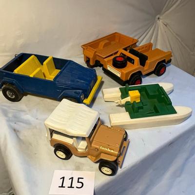 Vintage Plastic Toys