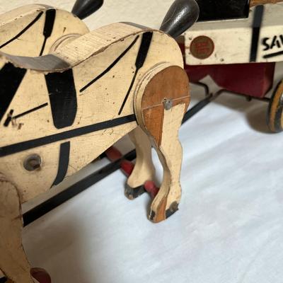 Rich Toy Ice Wagon 1930s Vintage Awesome