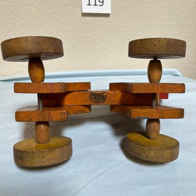 Scotty Dog Wood Pull toy