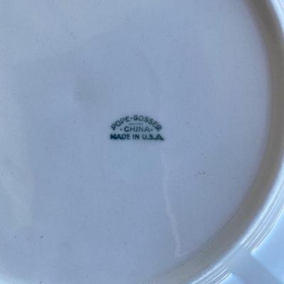 Vintage tea cup and plate set