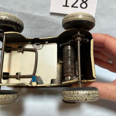 Marx Key Wind Milk wagon with horse