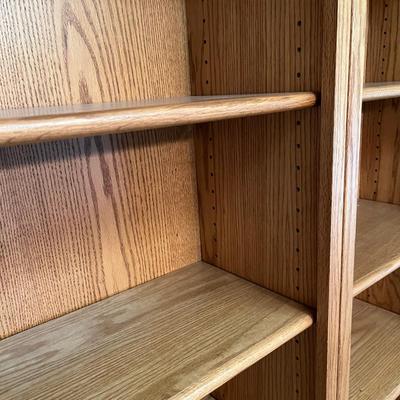 Oak Book Case