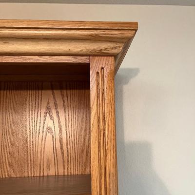 Oak Book Shelf
