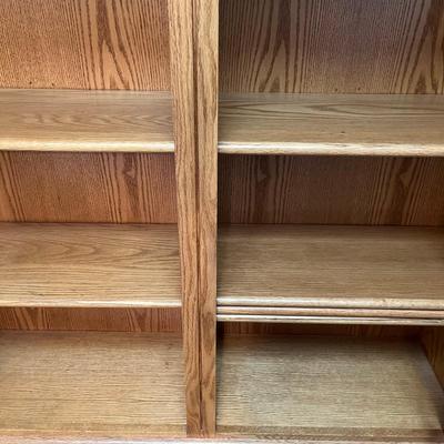Oak Book Shelf