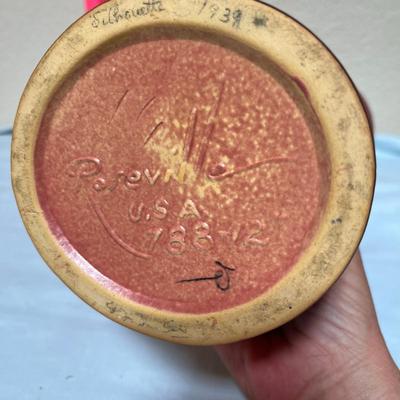 Roseville Pottery Silhouette Vase