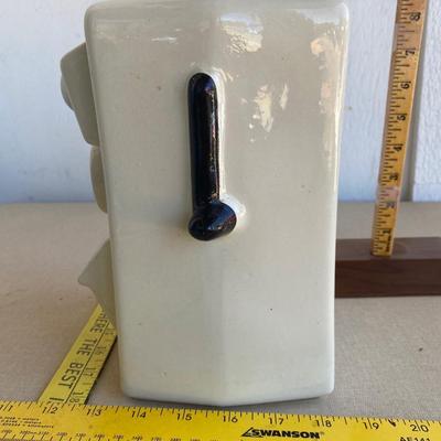 Ceramic vintage looking phone cookie jar