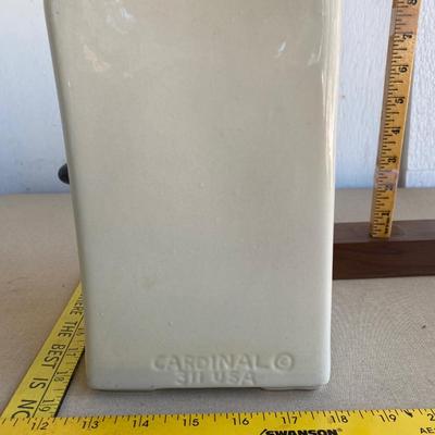 Ceramic vintage looking phone cookie jar