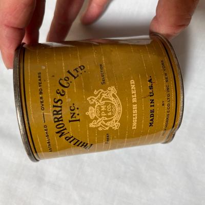 Tobacco Tin Philip Morris