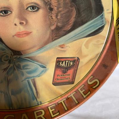 Cigarette Advertising Tray 1920s