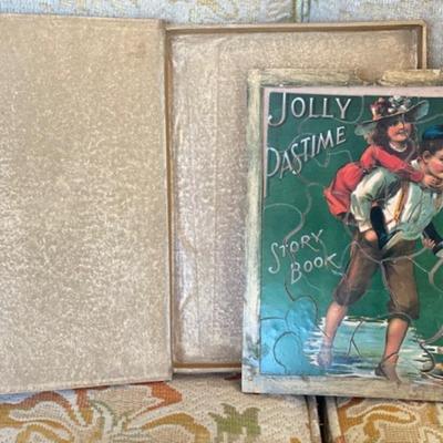 Jolly Pastime Story Book from McLoughlin Bros New York