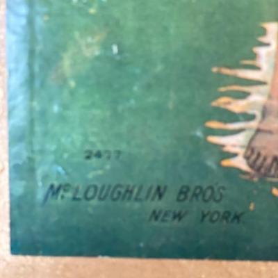 Jolly Pastime Story Book from McLoughlin Bros New York