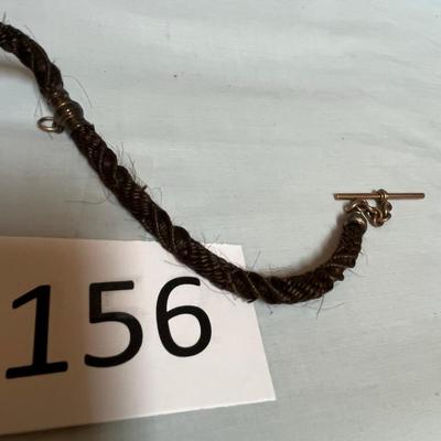 Victorian Watch Fob Hair
