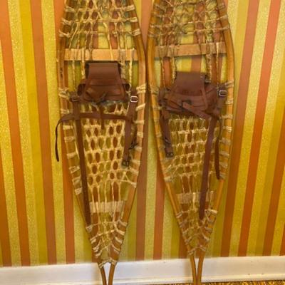 Wood Snow Shoes - 10" x 46"
