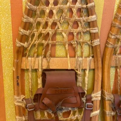 Wood Snow Shoes - 10" x 46"