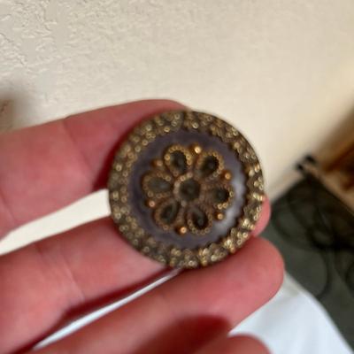 Antique button