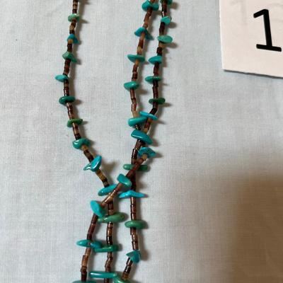 Multi Strand Heishe Bead Necklace