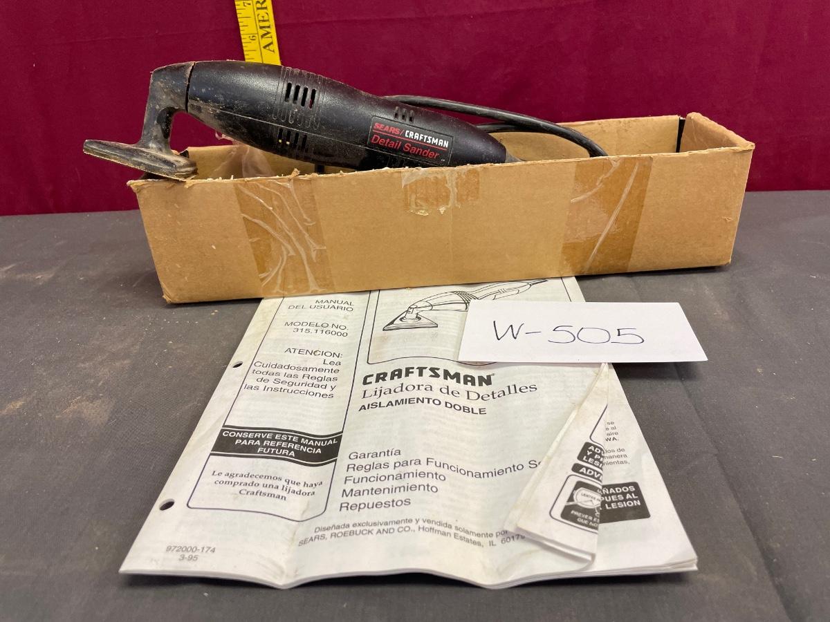 Craftsman detail sander