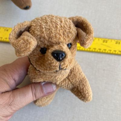 Assortment of four small size stuffed animals