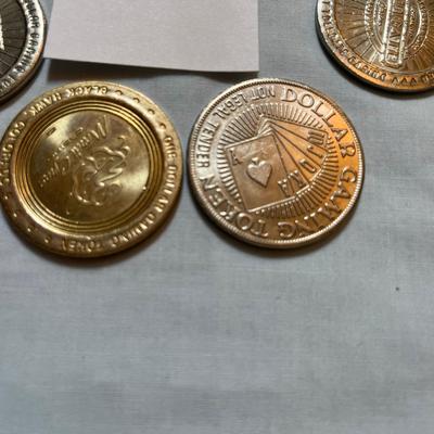 Las Vegas & Other Metal Slot Machine Coins