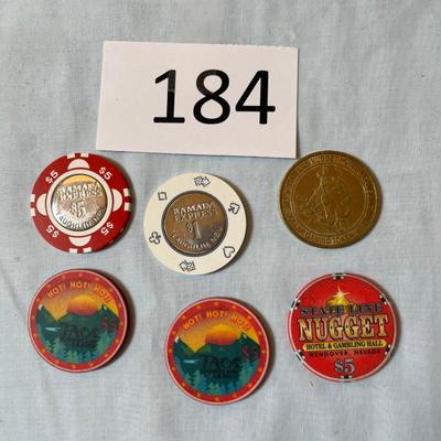 New Mexico & Laughlin NV Poker Chips