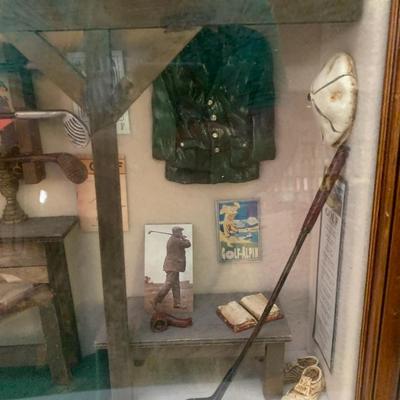 Golf shadow box - 21â€ x 13â€ x 3.5â€ approx