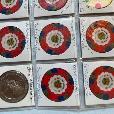 Bullwackers CC & BH Casinos Chips