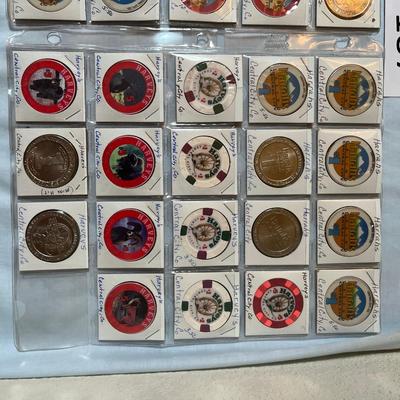 Harrah's Black Hawk & Harvey's Central City Poker Chips