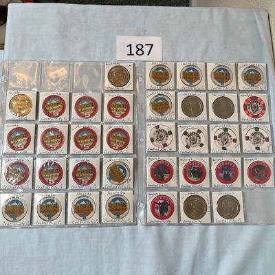 Harrah's Black Hawk & Harvey's Central City Poker Chips