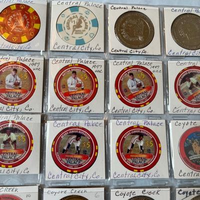 Central Palace & Coyote Creek Poker Chips