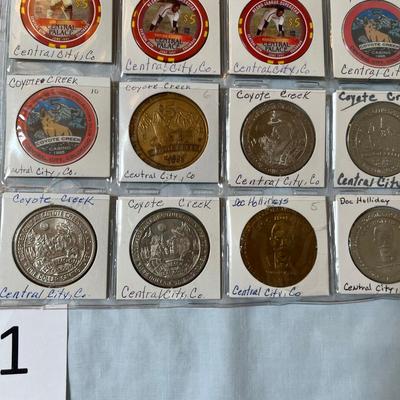 Central Palace & Coyote Creek Poker Chips