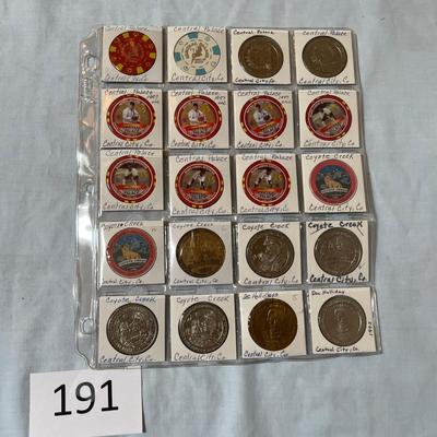 Central Palace & Coyote Creek Poker Chips