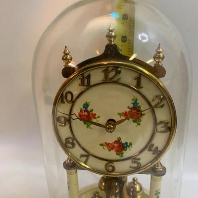 Vintage Kundo 400 Day Anniversary Clock - 6â€ diameter x 9.5â€ high approx