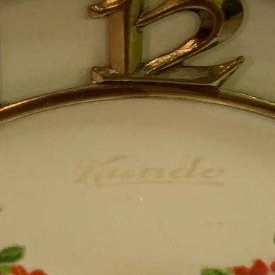 Vintage Kundo 400 Day Anniversary Clock - 6â€ diameter x 9.5â€ high approx