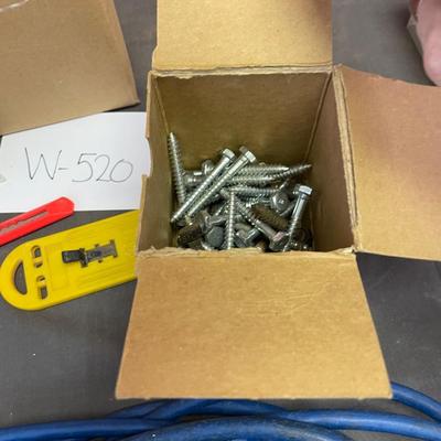 Nails and peg board hooks
