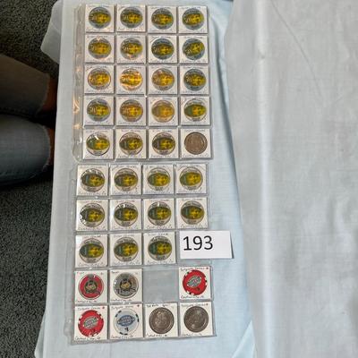 Teller House & Terp's Casino Poker Chips