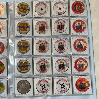 Lucky Strike & Pete's Palace Poker Chips