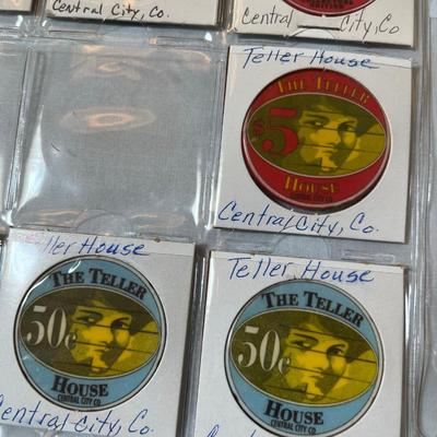 Lucky Strike & Pete's Palace Poker Chips