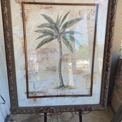 Large palm tree picture