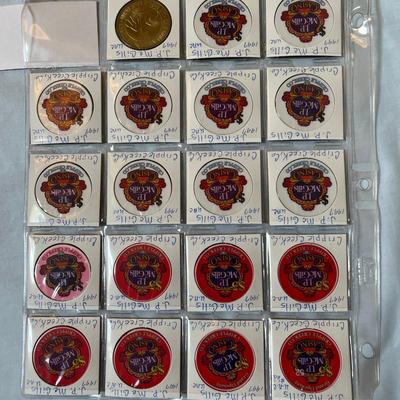 JP McGillis Casino Poker Chips Cripple Creek