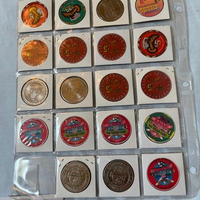 Double Eagle, Creekers, & Other Cripple Creek Casino Poker Chips