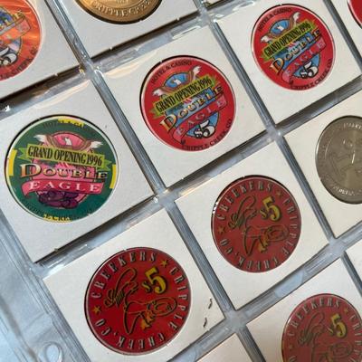 Double Eagle, Creekers, & Other Cripple Creek Casino Poker Chips
