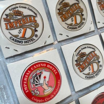 Imperial & Independance Casinos Poker Chips