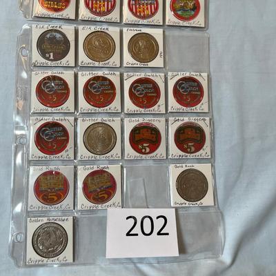 Bronco Billy's & Cripple Creek Casinos Poker Chips