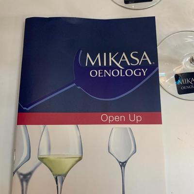Mikasa Oenology Open Up Set of 4 - 6.5 oz each approx 9â€ tall