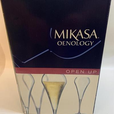 Mikasa Oenology Open Up Set of 4 - 6.5 oz each approx 9â€ tall