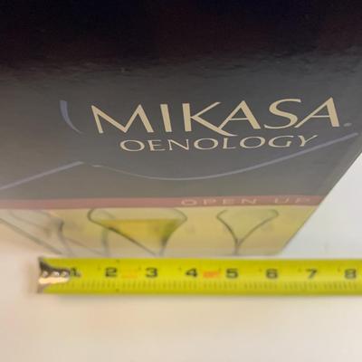 Mikasa Oenology Open Up Set of 4 - 6.5 oz each approx 9â€ tall