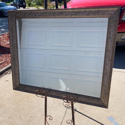 Large wall mirror