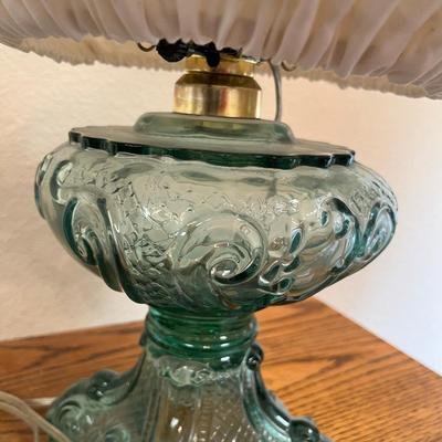 Repro Electrified Country Style Oil Lamp