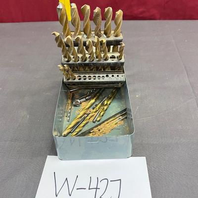 Drill bits and case